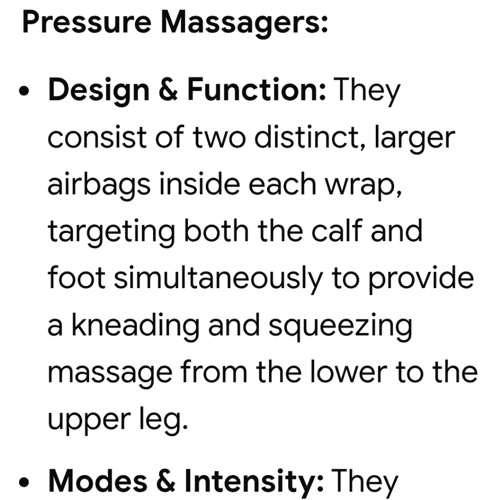 Air Compression Leg Massager - Gray - Picture 6 of 6